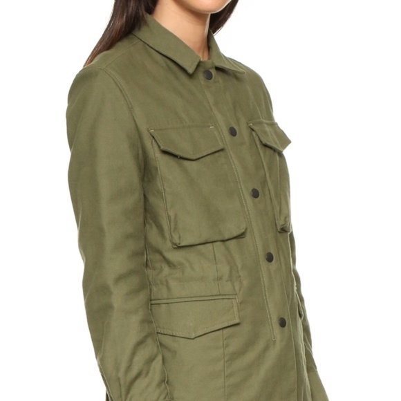 Rag & Bone Field Military Jacket Army Green - Picture 3 of 8